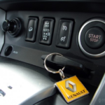 Renault Key Card in Slot